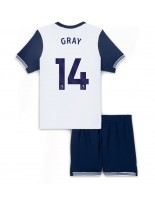 Tottenham Hotspur Archie Gray #14 Hjemmedraktsett Barn 2024-25 Korte ermer (+ bukser)